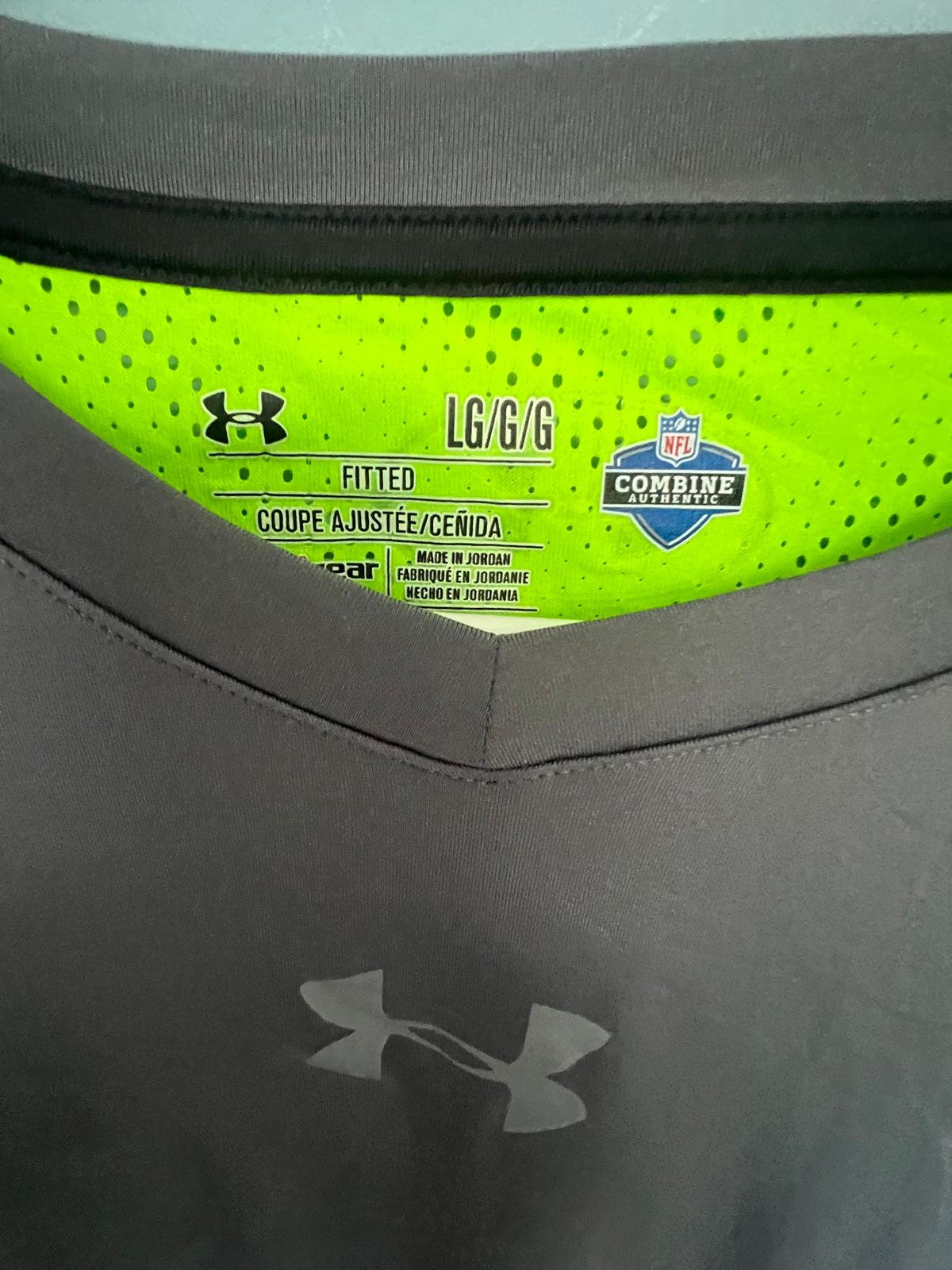 NFL Combine Under Armour Tee Shirt Large