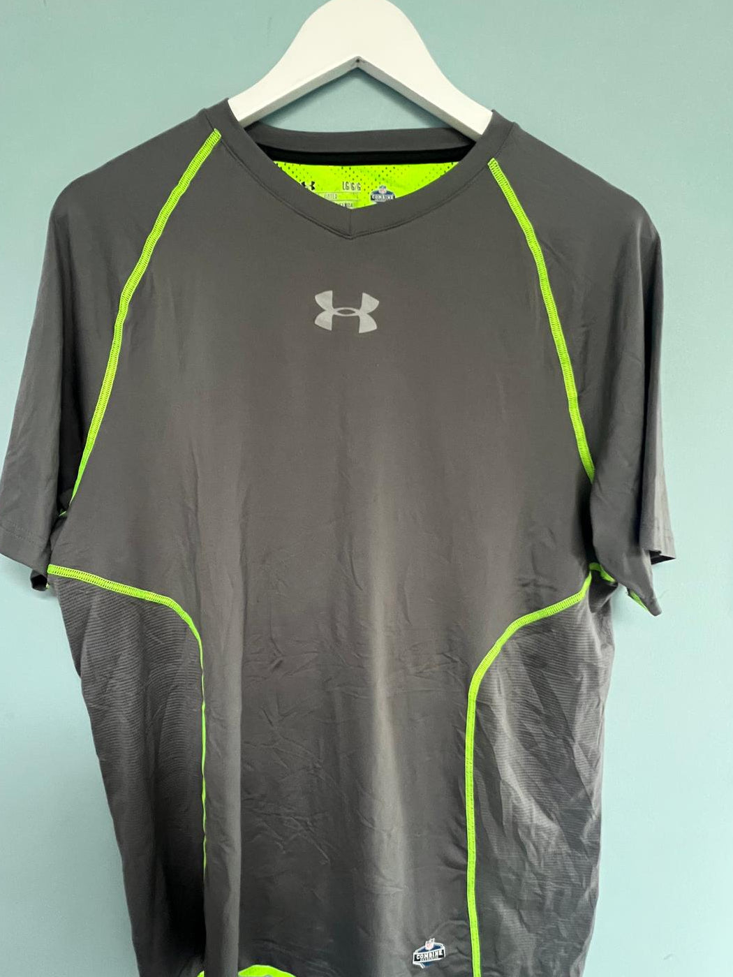 NFL Combine Under Armour Tee Shirt Large