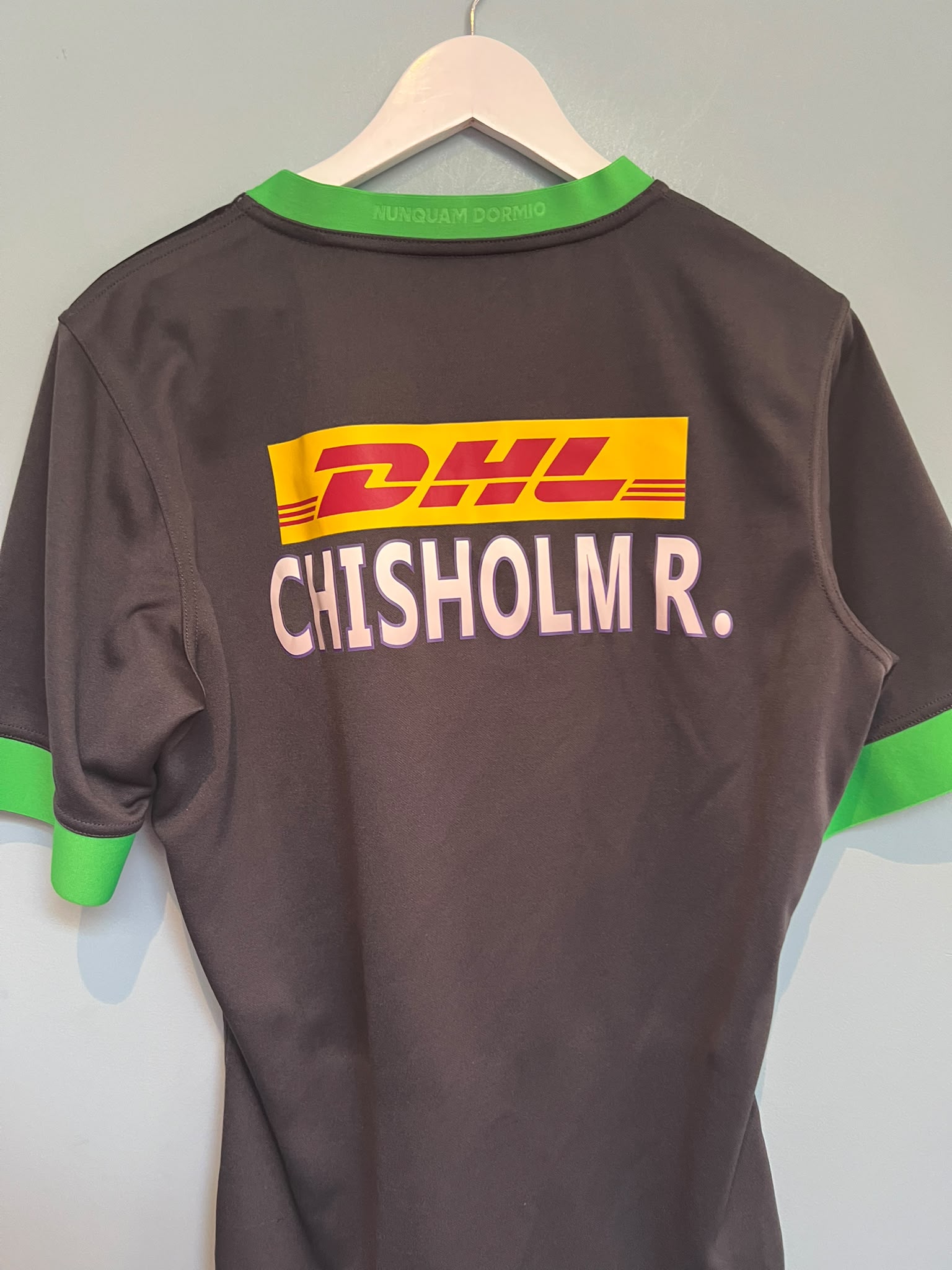 2021/2022 Harlequins Rugby Player Issue Training Shirt Adidas Chisholm Large