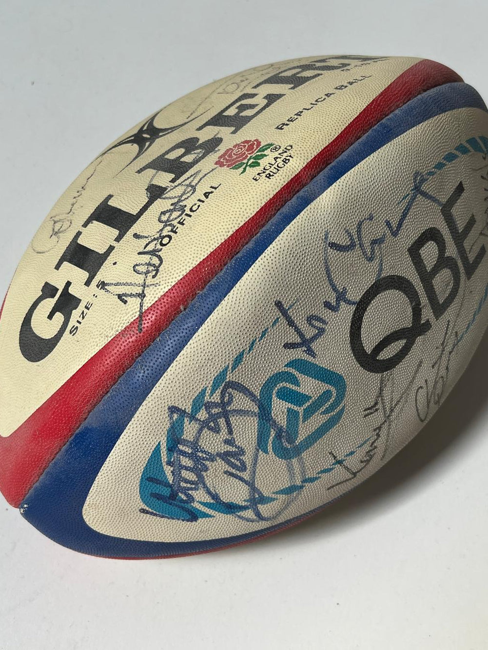 Fully Signed England Rugby Match Ball