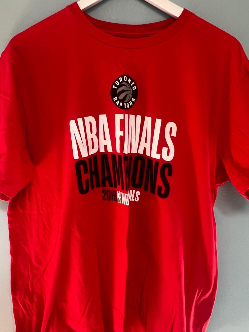 Official NBA Toronto Raptors 2019 Finals Tee Shirt Large
