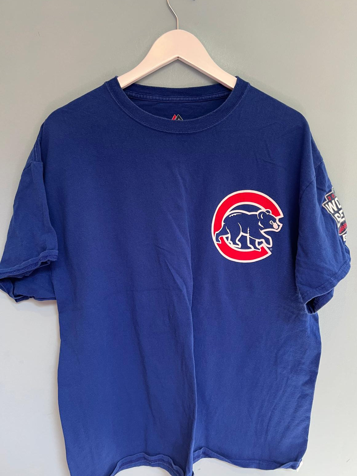 Official Chicago Cubs World Series Champions Tee Shirt XL #26