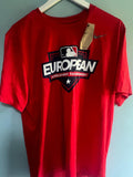 MLB European Tour Player Issue Tee Shirt Nike #48 XL