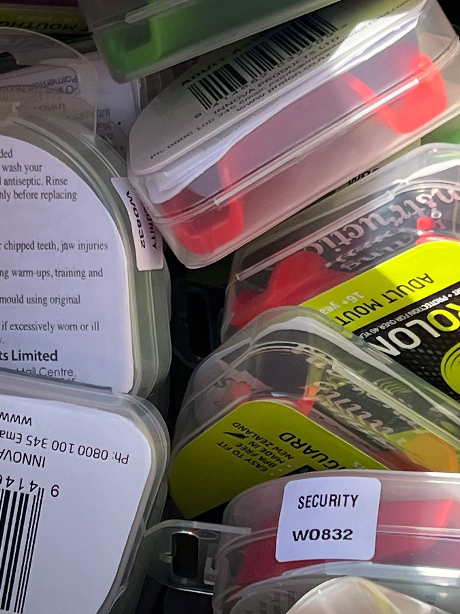 Limited Edition 50 Pack Mouthguards £16 RRP!