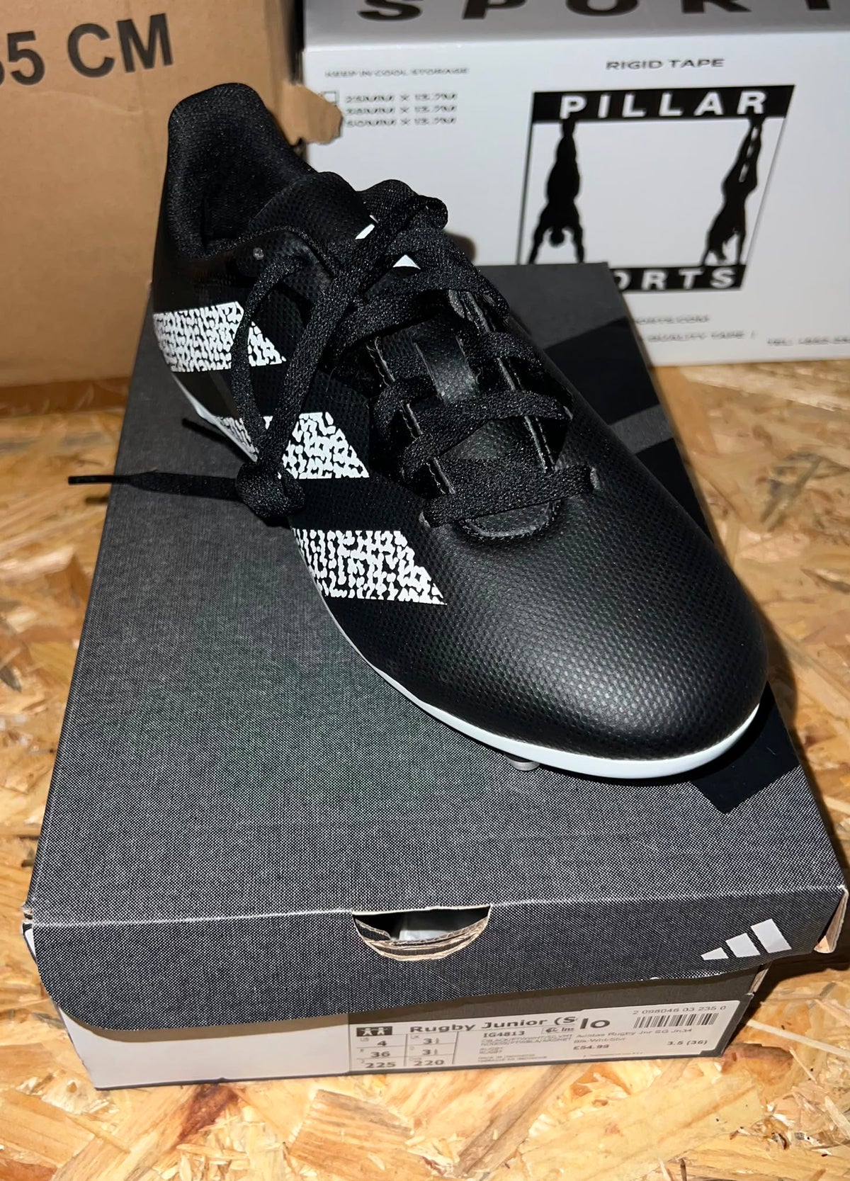 Adidas Rugby Soft Grounds Boots Size 3.5 *BNIB*