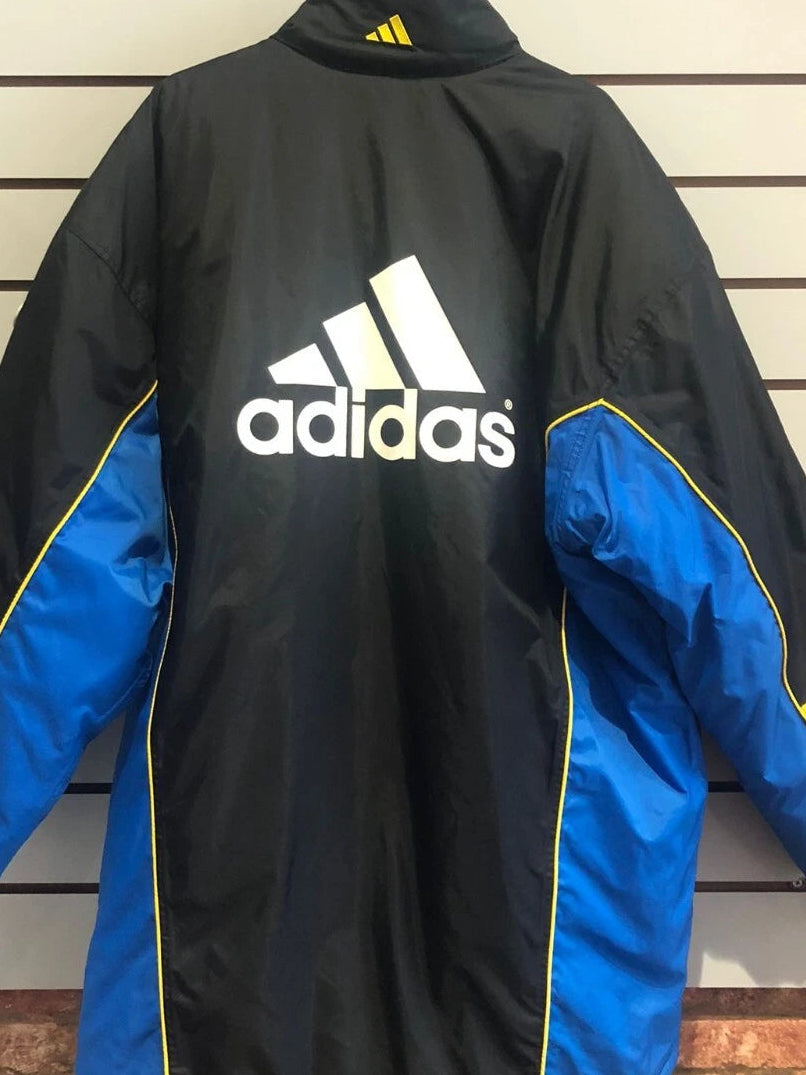 Adidas Newcastle Falcons (RedBulls) Player Issue Bench Jacket XL