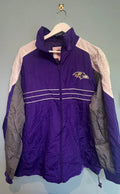 Official NFL Retro Baltimore Ravens Large Starter Jacket
