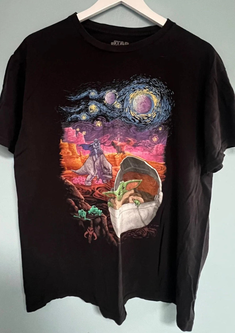 Official Star Wars The Mandalorian Tee Shirt Large