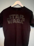 Official Star Wars Darkened Logo Tee Shirt Medium