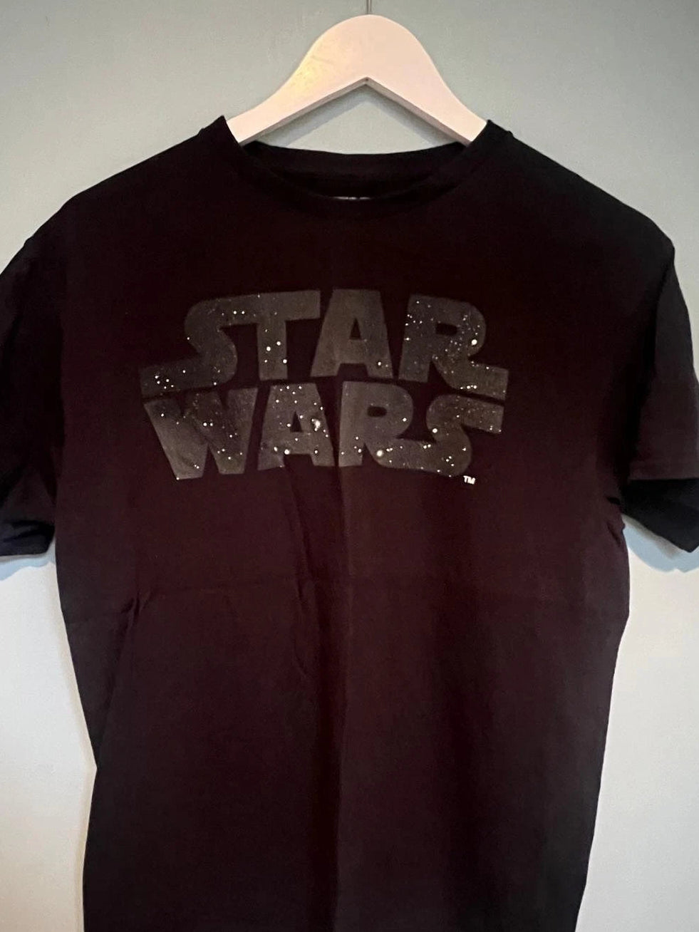 Official Star Wars Darkened Logo Tee Shirt Medium