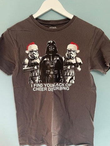 Official Star Wars XMAS Tee Shirt Small